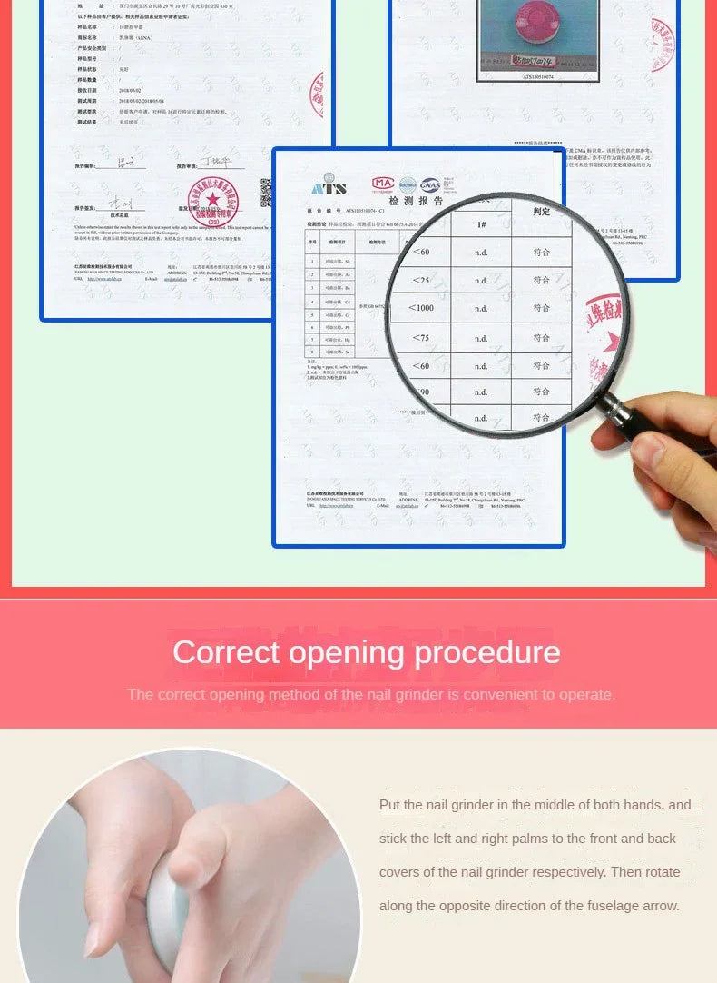 Electric Baby Nail Trimmer