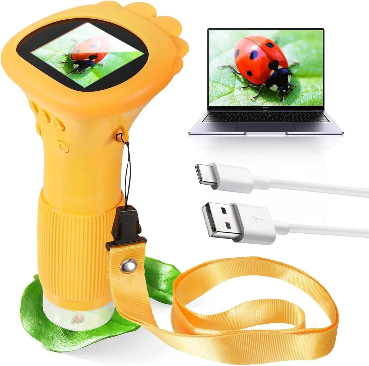 Kids Microscope 1000x Magnifier