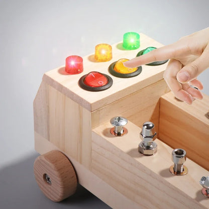 Wooden Montessori Busy Board
